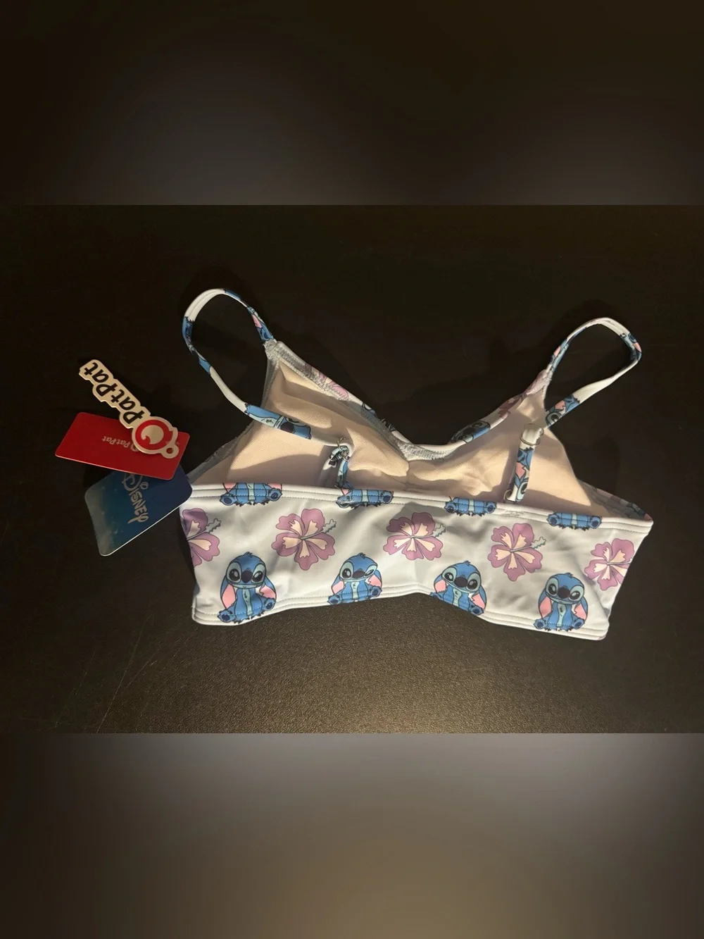 PatPat Disney Stitch Girl’s 10Y/11Y, two-piece bikini swimsuit. New with tags.